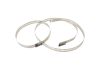 Aeroflow Snap Lock Ties Stainless Ties 12 pieces x 9in