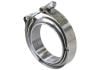 Aeroflow 2-1/4in 57mm V-Band Clamp Kit with Stainless Weld Flanges