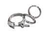 Aeroflow AF92-2750D 2.75" V Band Clamp Kit 2Xalloyrings & 1 X Stainless Clamp