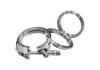 Aeroflow AF92-2750SS 2.75" V Band Clamp Kit 2Xweld Rings & 1 X Stainless Clamp