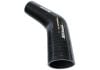 Aeroflow 45 Silicone Hose Reducer 5in to 4in 127-101mm ID Gloss black 5-1/2in 140mm