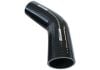 Aeroflow AF9202-500 Silicone Hose 45 Deg Black I.D 5" 145mm Long