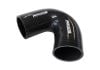 Aeroflow 135 Silicone Hose Elbow 3in 75mm ID Gloss black 3-15/16in 100mm Leg