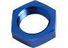 Aeroflow Bulkhead Nut -10AN Blue