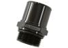 Aeroflow ORB Barb Adapters -16 ORB to 1-3/8in 35mm Barb 55mm OAL Black