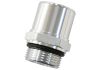 Aeroflow ORB Barb Adapters -16 ORB to 1-3/8in 35mm Barb 55mm OAL Silver