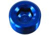 Aeroflow NPT Plug 3/8in Blue