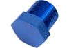 Aeroflow NPT Hex Head Plug 3/8in Blue