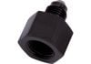Aeroflow AN Flare Reducer Female/Male -6AN to -4AN Black