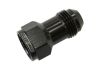 Aeroflow AN Female to Male Extension -16AN to -16AN Black
