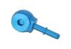 Aeroflow AF969-05-06 Slimline -6ORB To 5/16" EFI Push On 90 Deg Tight Radius Blue