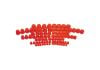 Aeroflow Plastic Dust Caps & Plugs 96 piece assorted sizes from -3AN to -20AN