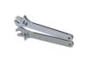 Aeroflow Wheelie Bar and General Purpose Adjustable Spanner Silver
