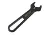 Aeroflow AF98-2255-1-08 Alloy Pro Wrench Single -8AN Black Single -8AN Pro Wrench