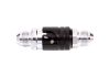 Aeroflow Aluminium Quick Release Fitting -6AN Viton Seal Black
