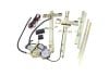 Aeroflow Electric Power Window Kit with Switches & Wiring Suits 2 Doors with Flat Glass