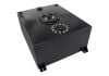 Aeroflow Alloy 76L Fuel Cell Flat Bottom Triple 60mm Pump Hanger & Sender Black