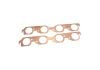 Aeroflow Round Port Copper Embossed Exhaust Gaskets fits Big Block Chev AF1854-1304