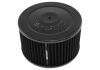 Aeroflow Black Air Filter Assembly 7" x 4" 5-1/8" neck Flat Base with black washable cotton element AF2251-1335