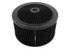 Aeroflow Black Full Flow Air Filter Assembly 11" x 6" 5-1/8" neck Flat Base with black washable cotton element AF2251-3135