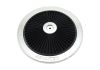 Aeroflow Chrome Full Flow Air Filter Top Plate 11" diameter black washable cotton element AF2851-1101