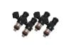 Aeroflow Bosch Motorsport 1462cc EV14 Short JETRONIC Flow Matched Set of 4 Fuel Injectors 1462 cc/min (132 lb/hr) @ 3 bar (435 psi) AF49-1908-4