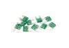 Aeroflow 30 AMP Mini Blade Fuse Green 10 Pack AF49-4022
