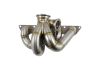 Aeroflow V-Band Low Mount Turbo Stainless Steel Manifold fits Boosted Mitsubishi EVO 4G63 AF8407-1100
