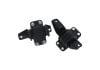 Aeroflow Ford Locking Engine Mount fits Small Block Ford 302-351 and Cleveland 351 Performance Mount OE Fitment Black Urethane Sold Pair AF1202-1000