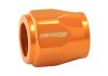Aeroflow Hex Hose Finisher 5/8in 15.8mm ID Gold 
