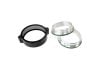 Aeroflow Billet Intercooler Clamp with Stainless Steel Weld Flanges Black Finish Clamp 3" 76mm AF25-3000SS-BLK