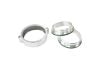 Aeroflow Billet Intercooler Clamp with Stainless Steel Weld Flanges Silver Finish Clamp 3" 76mm AF25-3000SS-S