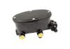 Aeroflow GM Tandem Brake Master Cylinder 1" Bore Black Finish Cast Aluminium with Smooth Top Lid AF300-160BLK