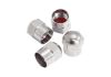 Aeroflow AF3060-0018 Replacement Valve Caps Chrome Finish Sold as a 4Pk