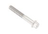Aeroflow M6 x 1.00mm UHL 40mm Titanium Bolt 12-Point Head Natural Finish 1pc AF3501-1574