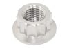 Aeroflow M10 x 1.25mm Titanium 12-Point Nut Natural Finish 1pc AF3503-0010