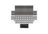 Aeroflow AF37-2025 GM LS Head Stud Kit with Even Length Studs 12 Point Nuts