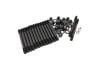 Aeroflow Ford XR6 Barra 2 Bolt Main Stud Kit fits BA BF FG Turbo 4 Liter 12-Point Nuts and 8740 Grade Material AF37-2222