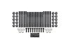 Aeroflow GM LS 4 Bolt Main Stud Kit fits all LS Engines with Stock Windage Tray 12-Point Nuts and 8740 Grade Material AF37-2227