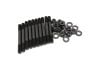 Aeroflow Mitsubishi 4G63 2 Bolt Main Stud Kit fits 2007 and Earlier 12-Point Nuts and 8740 Grade Material AF37-2250