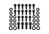 Aeroflow Holden V8 253-308 Oil Pan Bolt Kit Black Finish 12-Point Head and 8740 Grade Material AF37-2365
