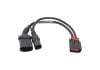 Aeroflow Ford Falcon BA BF to FG Throttle Body Conversion Harness Total Length 220mm AF49-1544
