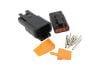 Aeroflow WeatherTight DTM 3 Pin Connector Black Connector fits 20AWG Wire AF49-9103