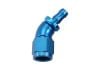 Aeroflow AF512-06-05 510 Series Full Flow Tight Radius Push Lock 45 Hose End