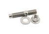 Aeroflow M10 x 1.25mm Titanium Stud Nut and Washer Kit Sold as One Stud One Flat Washer and One 6 Point Hex Nut AF55-2006