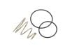 Aeroflow Replacement Body/Filter O-Rings & Spring fits AF66-2056 & AF66-2057 Billet Holden & Ford Fuel Filter AF59-2074