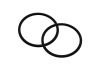 Aeroflow 5" Replacement Billet Intercooler Clamp O-Rings Pair AF59-2550