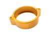 Aeroflow Replacement 4" Billet Intercooler Clamp Gold Finish Clamp and Two Bolts Included AF59-2640G