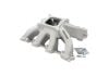 Aeroflow GM LS Cathedral Port Carburetor Hi Rise Single Plane Non-EFI Intake Manifold Natural Cast Finish 4 Barrell 4150 Square Bore Carburetor Pad AF6040-5005