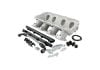 Aeroflow Low Rise EFI GM LS Cathedral Port Intake Manifold Base Natural Cast Finish fits Modular Intake Manifolds AF6079-5001